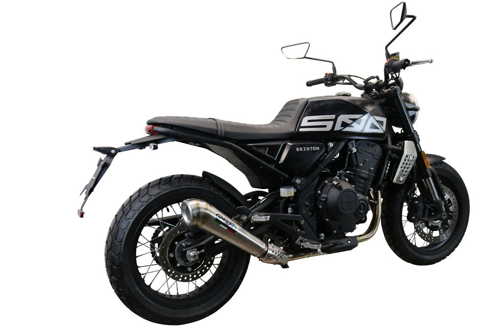 GPR-Exhaust---Powercone-Evo-Slip-on-for-CroSsfire-500-X-from-2020-to-2021-dB-Killer-Link-Pipe