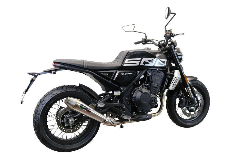 GPR-Exhaust---Ultracone-Slip-on-for-CroSsfire-500-X-from-2022-to-2023-dB-Killer-Link-Pipe