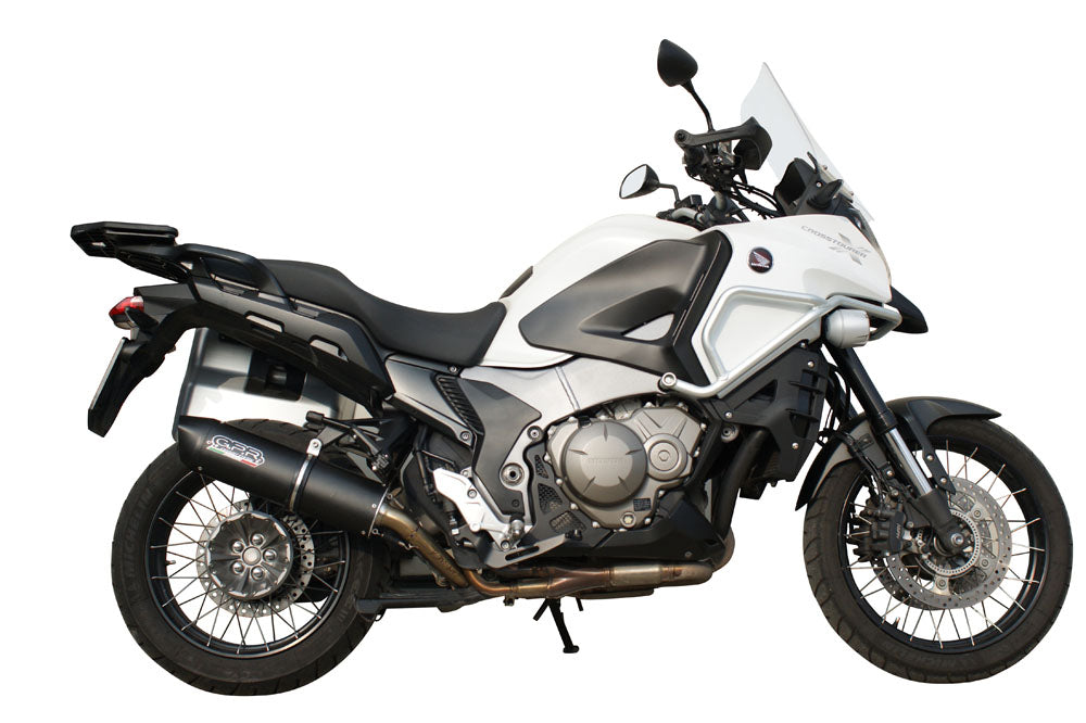 GPR-Exhaust---Furore-Nero-Slip-on-for-VFR1200X-Crosstourer-from-2011-to-2016-dB-Killer-Link-Pipe