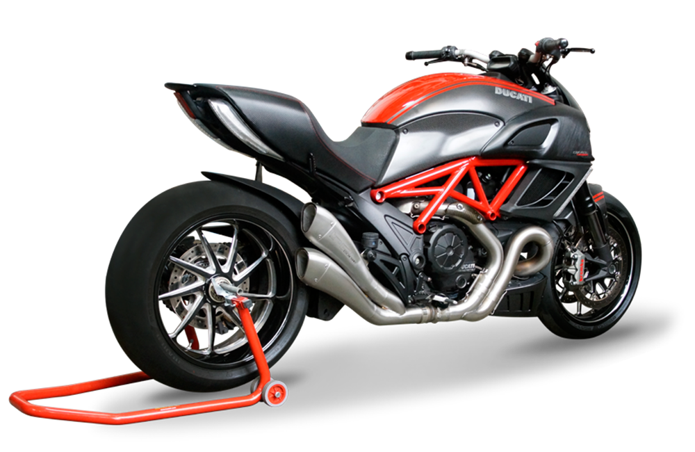 HPCorse - Hydroform muffler for Ducati Diavel, 2011 - 2016