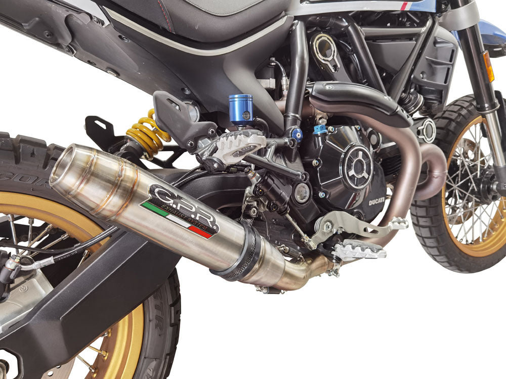 GPR-Exhaust---Deeptone-Inox-Slip-on-for-Scrambler-800-ICON-Icon-DARK-from-2021-to-2022-dB-Killer-Link-Pipe-Catalyst