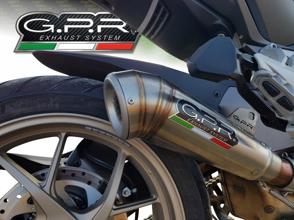 GPR-Exhaust---Powercone-Evo-Slip-on-for-Multistrada-1260-from-2018-to-2020-dB-Killer-Link-Pipe