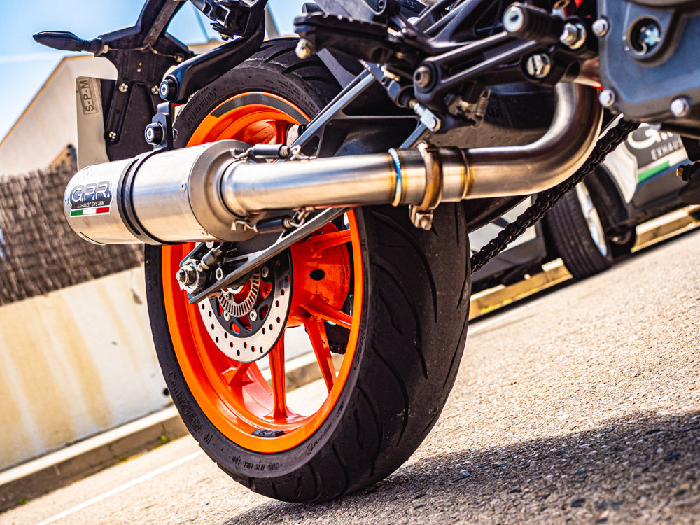 GPR-Exhaust---M3-Inox-RACING-Slip-on-for-DUKE-390-from-2017-to-2020-Link-Pipe