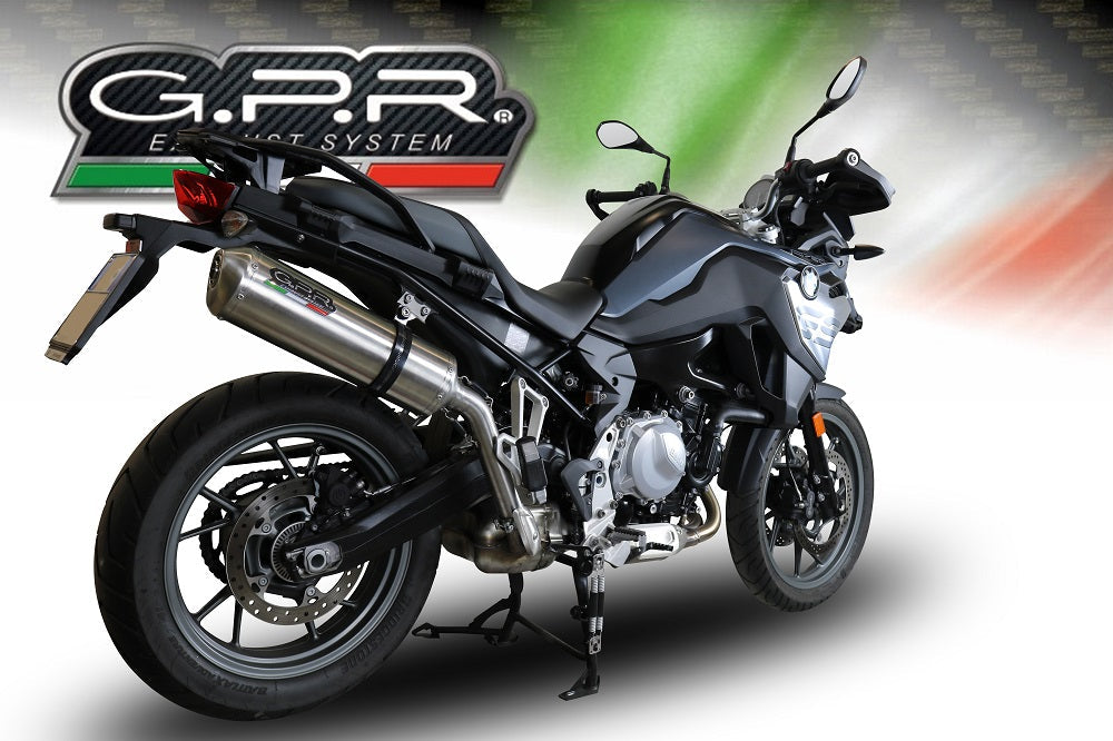 GPR-Exhaust---Satinox-Slip-on-for-F-750-GS-from-2018-to-2020-dB-Killer-Link-Pipe
