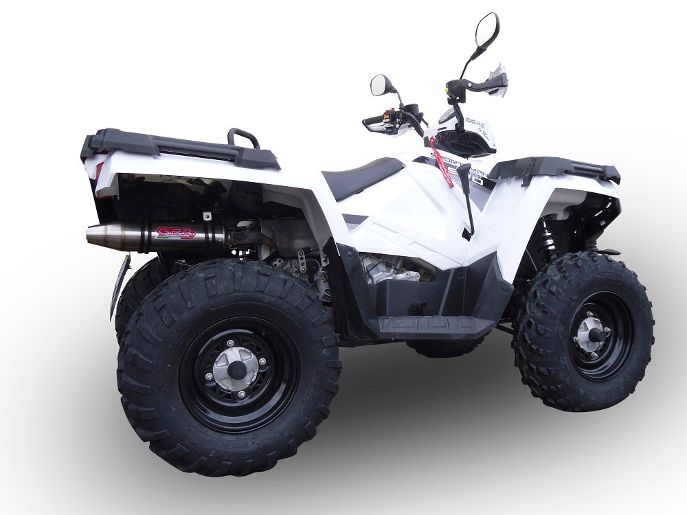 GPR-Exhaust---Deeptone-Atv-Slip-on-for-Sportsman-1000-XP-Highlifter-Edition-from-2012-to-2016-dB-Killer-Link-Pipe