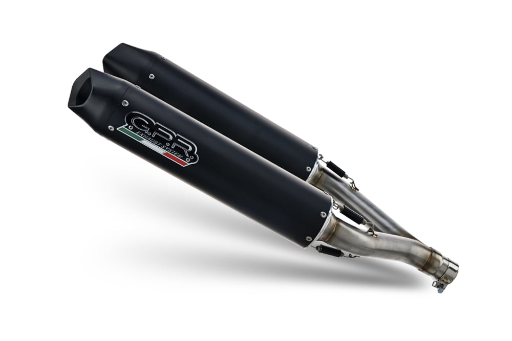 GPR-Exhaust---Furore-Evo4-Nero-Double-Slip-on-for-Dorsoduro-900-from-2017-to-2020-dB-Killer-Link-Pipes