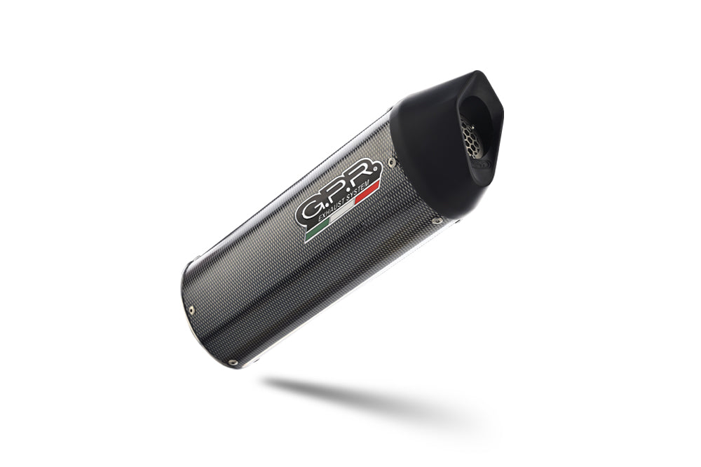GPR-Exhaust---Furore-Evo4-Poppy-Slip-on-for-Supermoto-701-from-2021-to-2024-dB-Killer-Link-Pipe-Catalyst