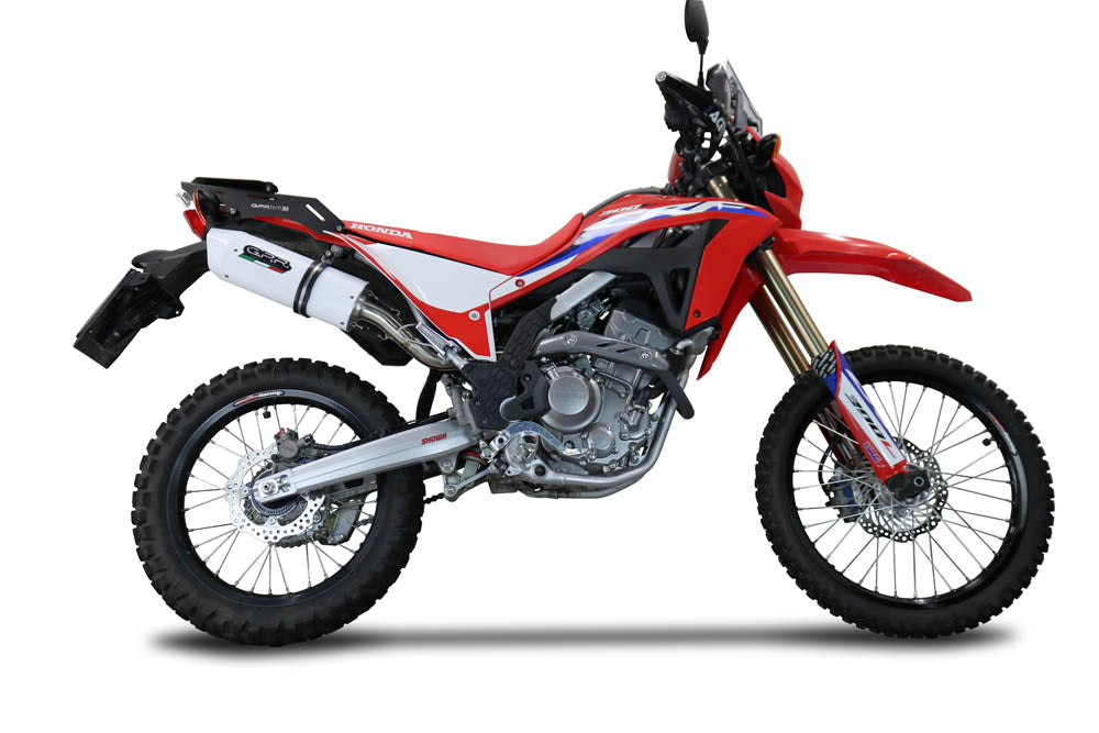 GPR-Exhaust---Albus-Ceramic-RACING-Slip-on-for-CRF-300-L-Rally-from-2021-to-2024-Link-Pipe-Dbkiller