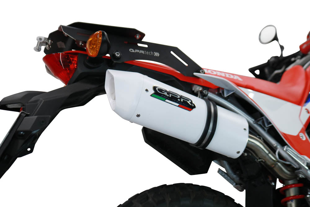 GPR-Exhaust---Albus-Ceramic-RACING-Slip-on-for-CRF-300-L-Rally-from-2021-to-2024-Link-Pipe-Dbkiller