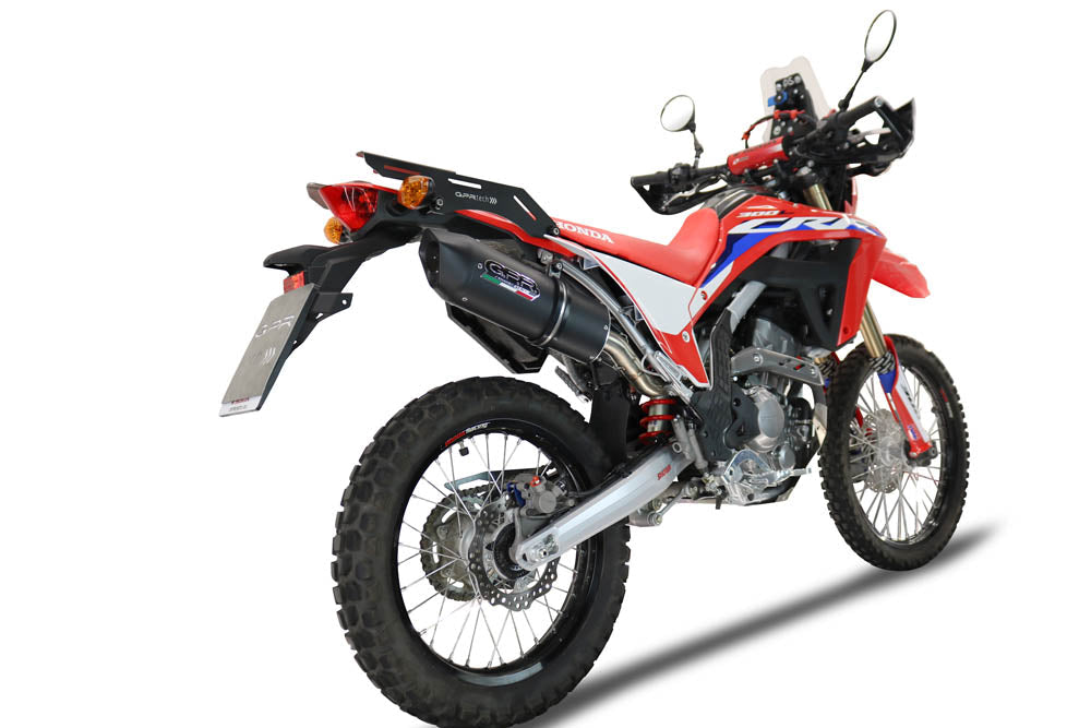 GPR-Exhaust---Furore-Nero-RACING-Slip-on-for-CRF-300-L-Rally-from-2021-to-2024-Link-Pipe-Dbkiller