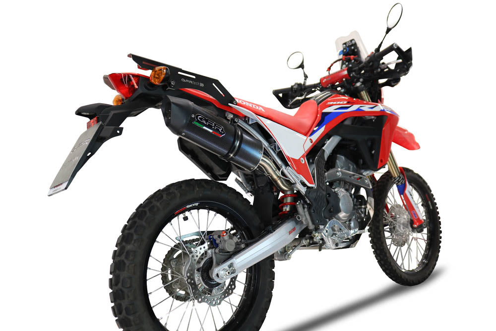 GPR-Exhaust---Furore-Poppy-RACING-Slip-on-for-CRF-300-L-Rally-from-2021-to-2024-Link-Pipe-Dbkiller