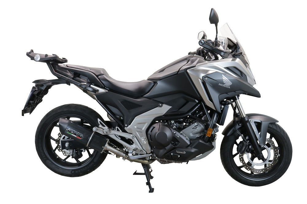 GPR-Exhaust---Furore-Evo4-Poppy-Slip-on-for-NC-750-X-S-DCT-from-2021-to-2023-dB-Killer-Link-Pipe