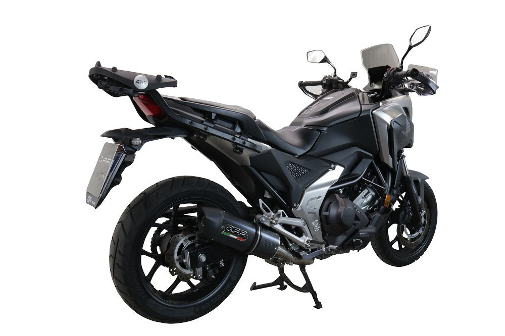 GPR-Exhaust---Furore-Evo4-Poppy-Slip-on-for-NC-750-X-S-DCT-from-2021-to-2023-dB-Killer-Link-Pipe