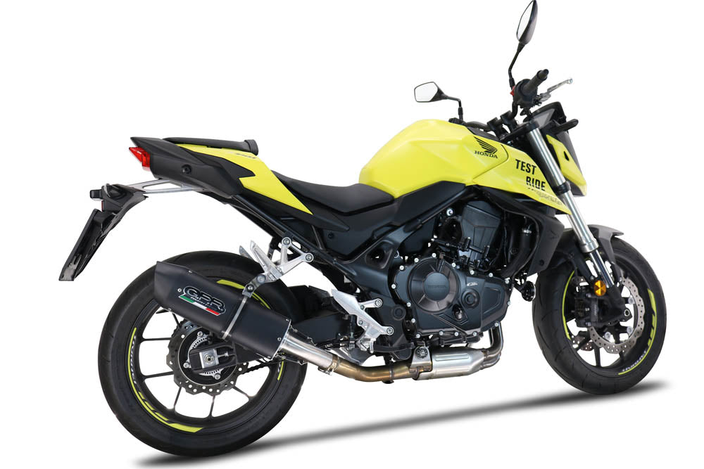 GPR-Exhaust---Furore-Evo4-Nero-Slip-on-for-CB-750-Hornet-from-2023-to-2024-dB-Killer-Link-Pipe