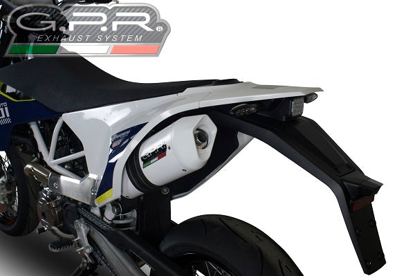 GPR-Exhaust---Albus-Evo4-Slip-on-for-Supermoto-701-from-2021-to-2024-dB-Killer-Link-Pipe-Catalyst