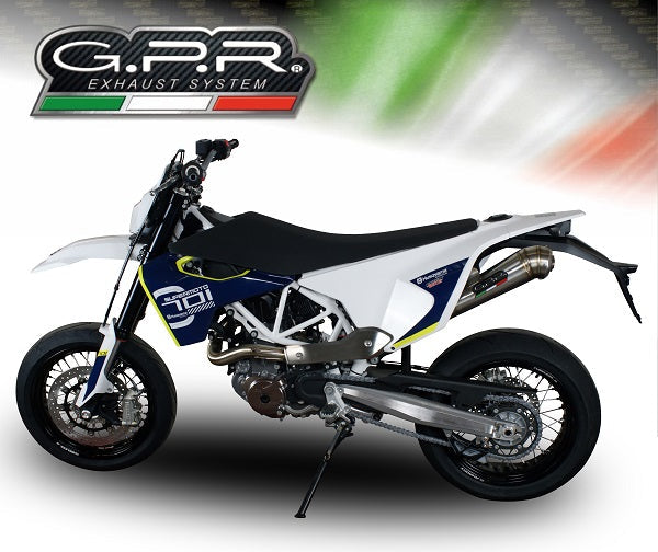 GPR-Exhaust---Powercone-Evo-Slip-on-for-Supermoto-701-from-2015-to-2016-dB-Killer-Link-Pipe