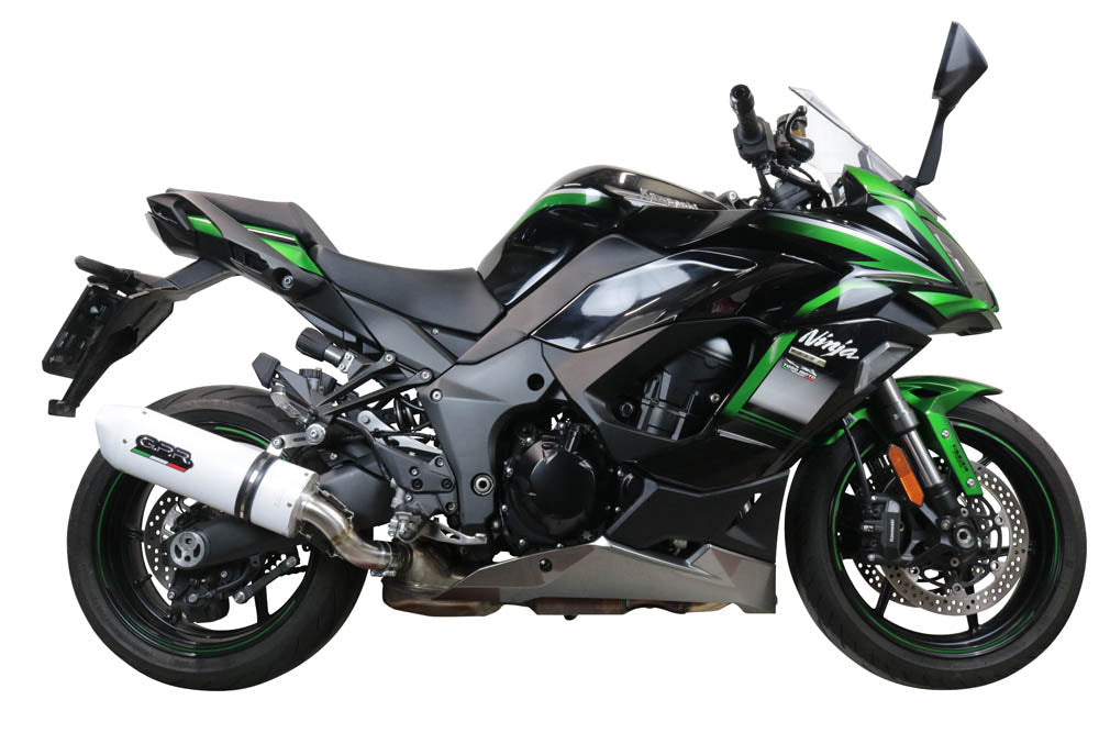 GPR-Exhaust---Albus-Evo4-Slip-on-for-Ninja-1000-SX-from-2020-to-2020-dB-Killer-Link-Pipe