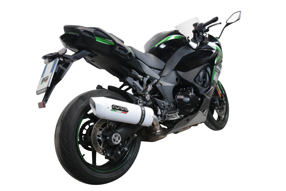 GPR-Exhaust---Albus-Evo4-Slip-on-for-Ninja-1000-SX-from-2021-to-2024-dB-Killer-Link-Pipe