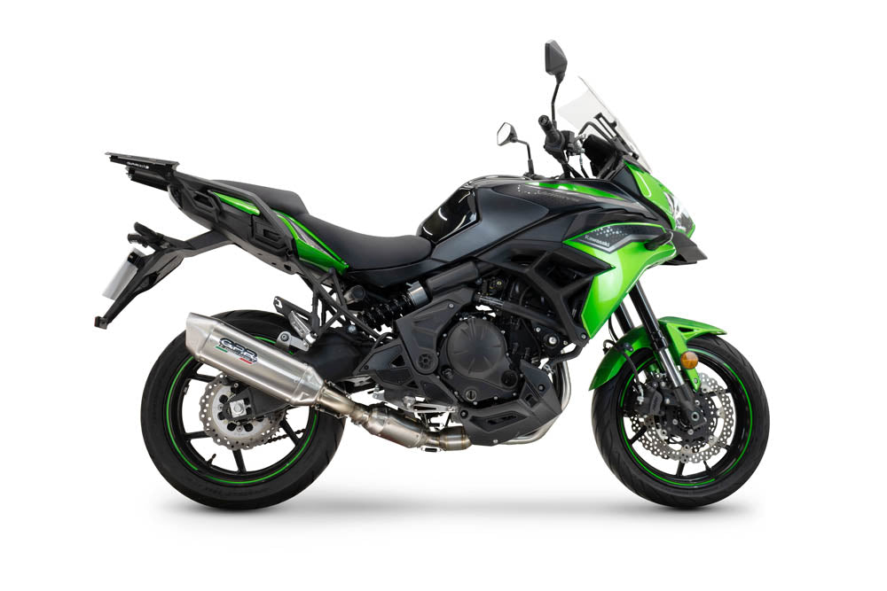 GPR-Exhaust---Furore-X-Acciaio-Inox-Full-Line,-silencer-and-separate-header-for-Versys-650-from-2023-to-2025-dB-Killer-Catalyst