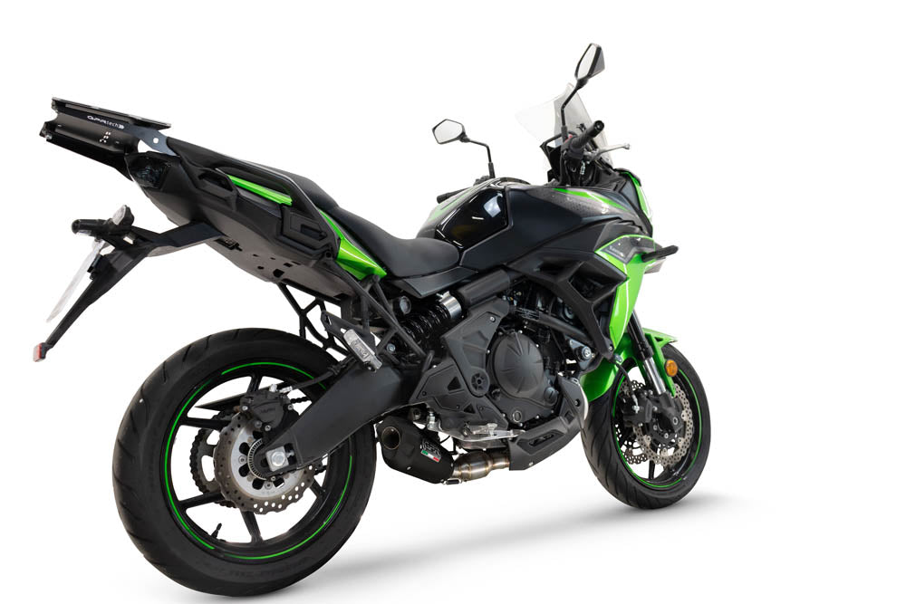 GPR-Exhaust---GP-Revo-Black-Titanium-RACING-Full-Line-for-Versys-650-from-2023-to-2025-dB-Killer