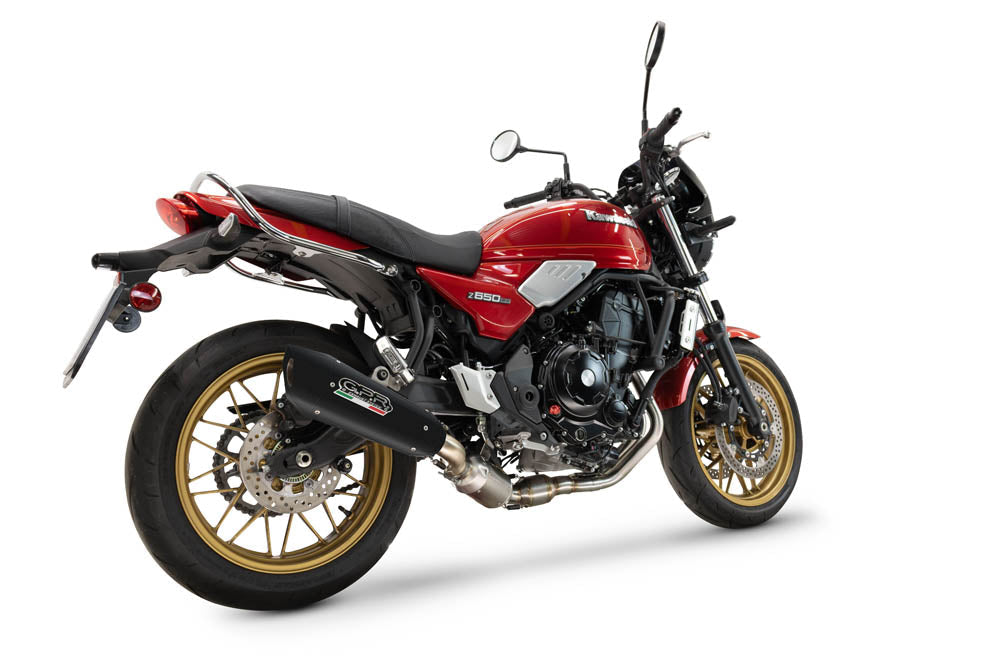 GPR-Exhaust---GP-Revo-Black-Titanium-Full-Line,-silencer-and-separate-header-for-Z-650-RS-from-2024-to-2025-dB-Killer-Catalyst