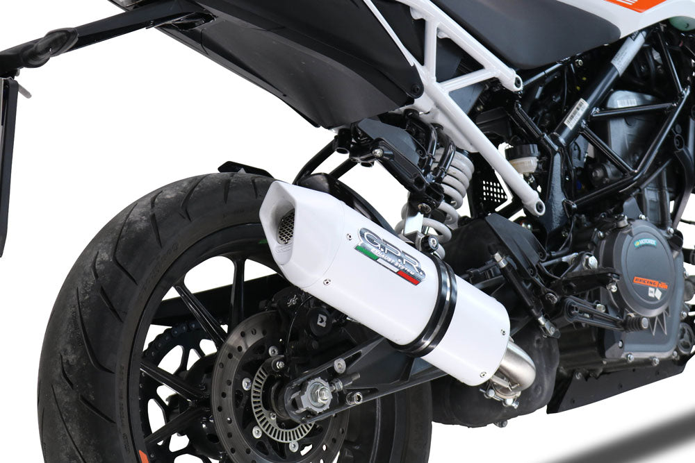 GPR-Exhaust---Albus-Evo4-Slip-on-for-DUKE-250-from-2021-to-2023-dB-Killer-Link-Pipe