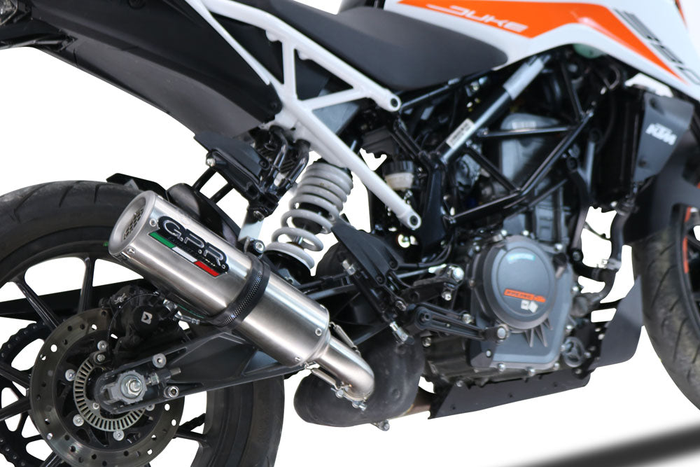 GPR-Exhaust---M3-Inox-RACING-Slip-on-for-DUKE-390-from-2021-to-2024-Link-Pipe