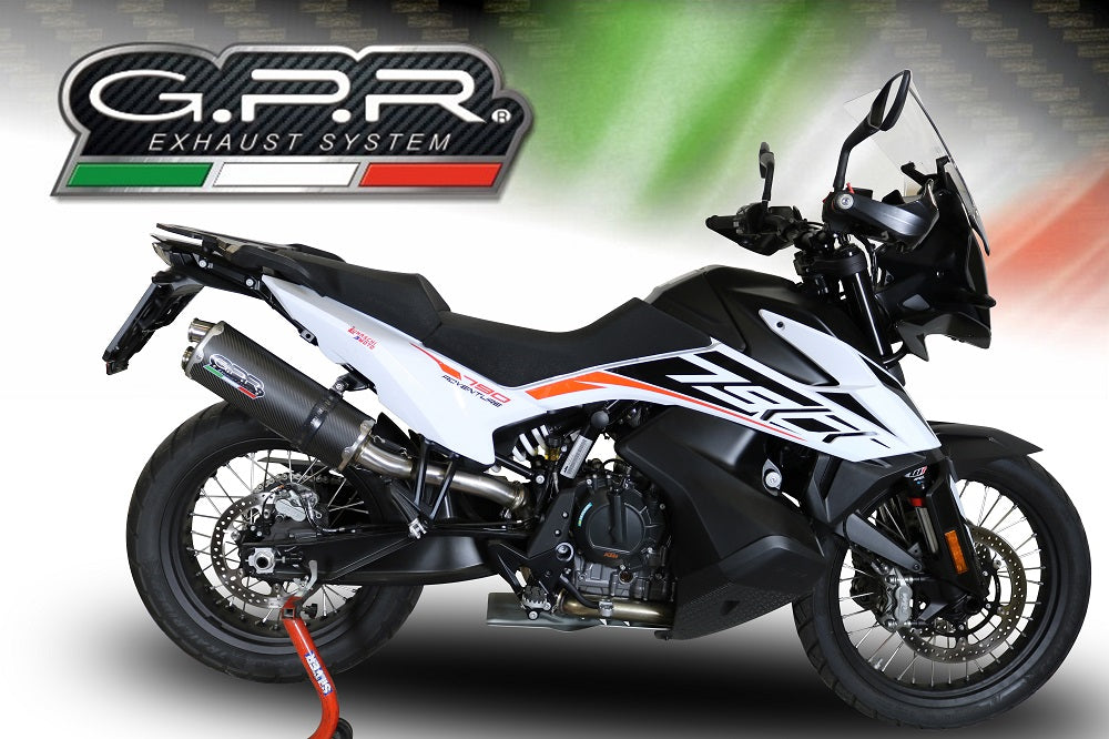 GPR-Exhaust---Dual-Poppy-Slip-on-for-Adventure-790-from-2021-to-2024-dB-Killer-Link-Pipe