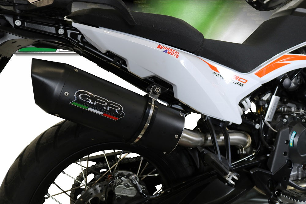 GPR-Exhaust---Furore-Nero-RACING-Slip-on-for-Adventure-790-from-2018-to-2020-Link-Pipe