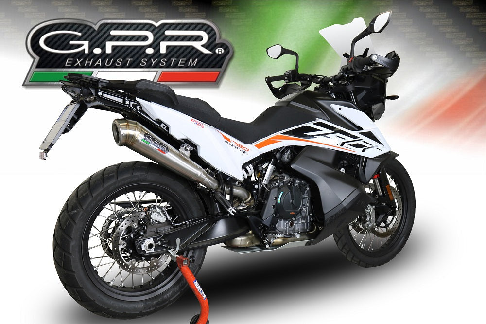 GPR-Exhaust---Powercone-Evo-Slip-on-for-Adventure-790-from-2018-to-2020-dB-Killer-Link-Pipe