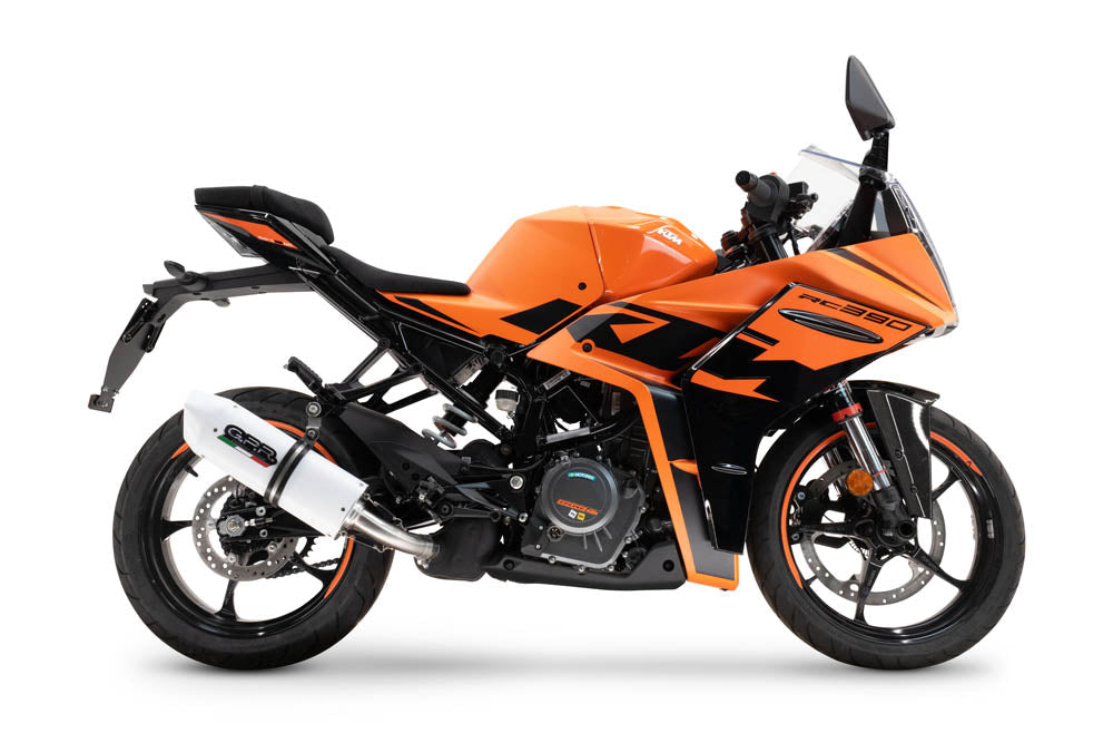 GPR-Exhaust---Albus-Evo4-Slip-on-for-RC-125-from-2021-to-2024-dB-Killer-Link-Pipe