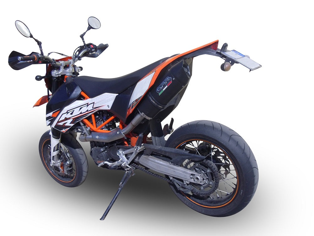 GPR-Exhaust---Furore-Nero-Full-Line-for-Enduro-690-R-from-2007-to-2016-dB-Killer