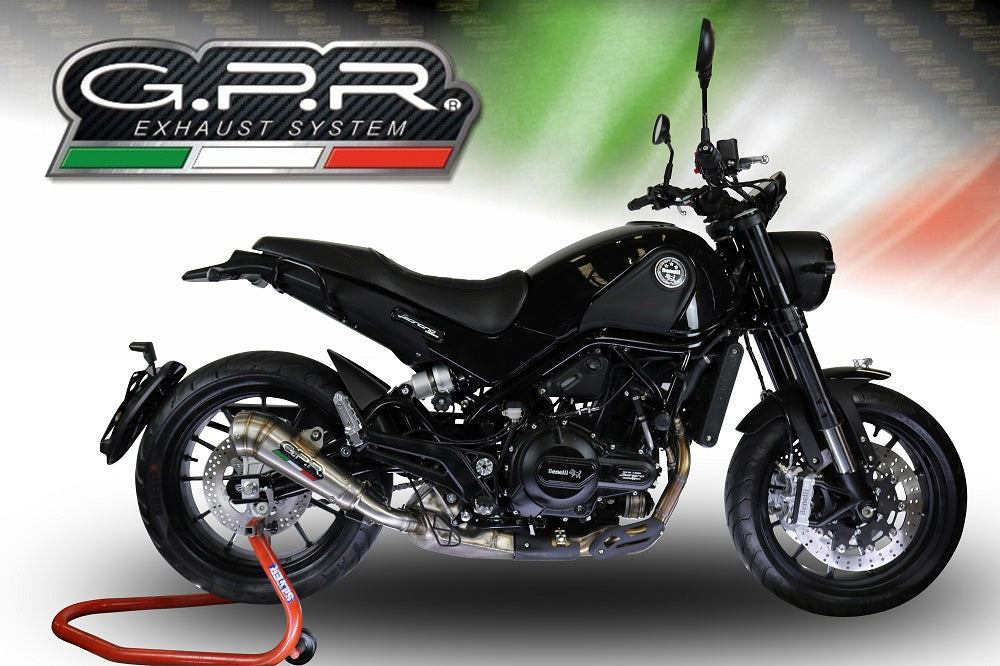 GPR-Exhaust---Powercone-Evo-Slip-on-for-Leoncino-500-from-2017-to-2024-dB-Killer-Link-Pipe