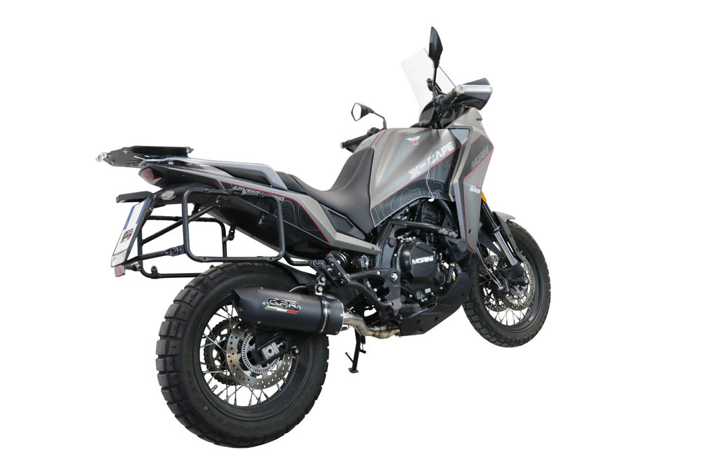 GPR-Exhaust---Furore-Evo4-Nero-Mid-Line-for-X-CAPE-650-from-2021-to-2024-dB-Killer-Catalyst-
