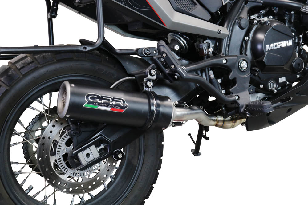 GPR-Exhaust---M3-Black-Titanium-Mid-Line-for-X-CAPE-650-from-2021-to-2024-dB-Killer-Catalyst-
