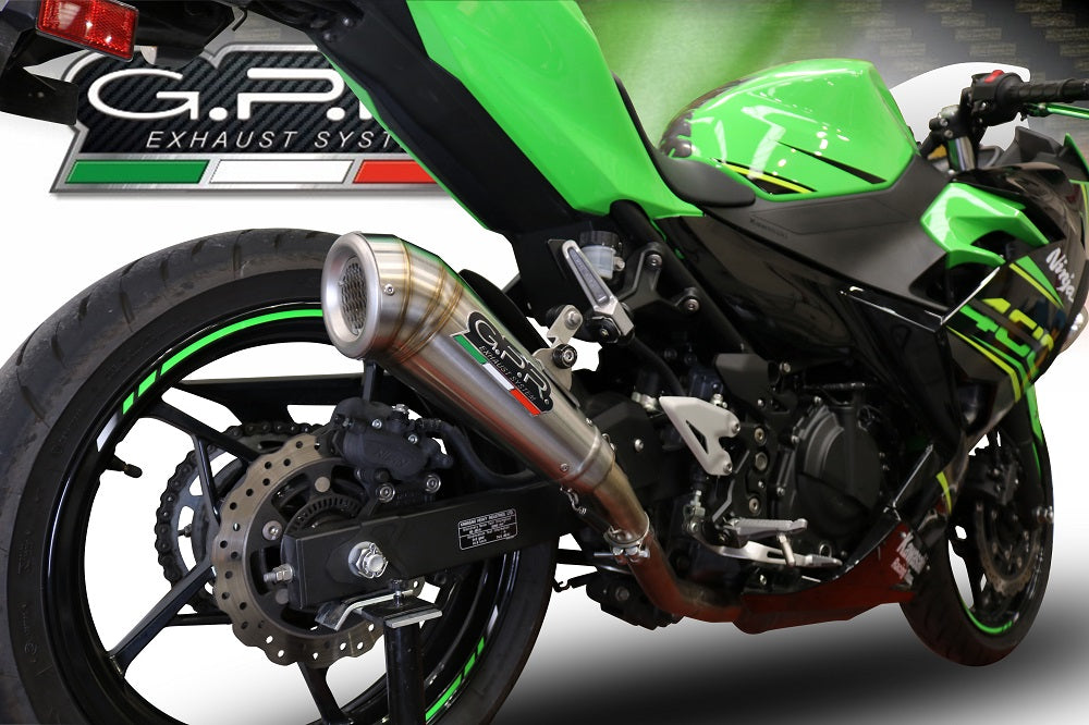 GPR-Exhaust---Powercone-Evo-Slip-on-for-Z-400-from-2018-to-2022-dB-Killer-Link-Pipe