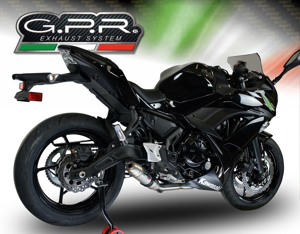GPR-Exhaust---Deeptone-Inox-Full-Line-for-Ninja-650-from-2017-to-2020-dB-Killer-Catalyst
