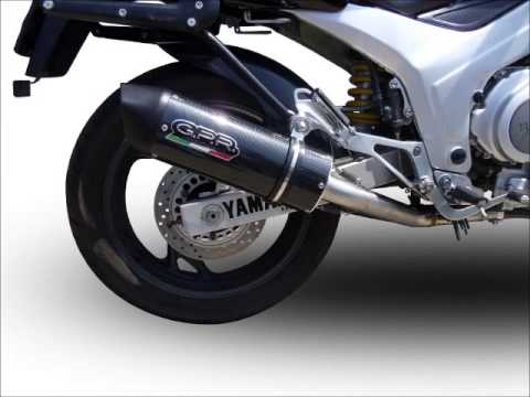 GPR-Exhaust---Satinox-Double-Slip-on-for-TDM-850-from-1991-to-2001-dB-Killer-Link-Pipes