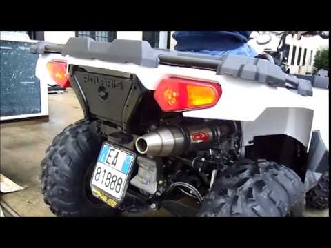 GPR-Exhaust---Deeptone-Atv-Slip-on-for-Sportsman-570-Forest-TOURING-from-2014-to-2025-dB-Killer-Link-Pipe