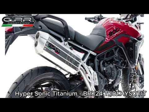 GPR-Exhaust---Hyper-Sonic-Titanium-Slip-on-for-Tiger-900-GT-/-PRO-/-Rally-PRO-from-2024-to-2025-dB-Killer-Link-Pipe