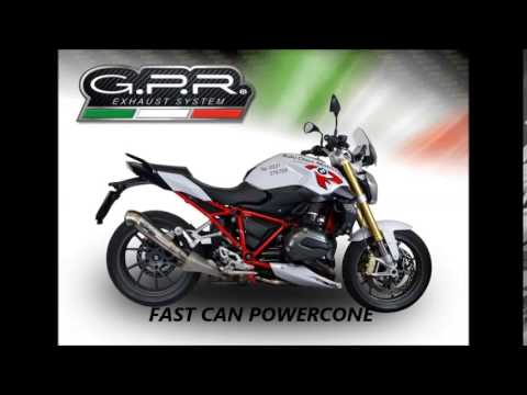 GPR-Exhaust---Powercone-Evo-Slip-on-for-R-1200-R-2015-LC-from-2015-to-2016-dB-Killer-Link-Pipe