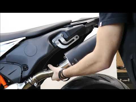 GPR-Exhaust---Furore-Evo4-Nero-Slip-on-for-SMC-690-R-from-2021-to-2024-dB-Killer-Link-Pipe-Catalyst