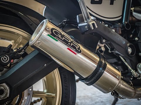 GPR-Exhaust---M3-Poppy-Slip-on-for-Scrambler-800-from-2017-to-2020-dB-Killer-Link-Pipe-Catalyst