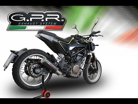 GPR-Exhaust---M3-Titanium-Natural-Slip-on-for-Svartpilen-401-from-2018-to-2019-dB-Killer-Link-Pipe