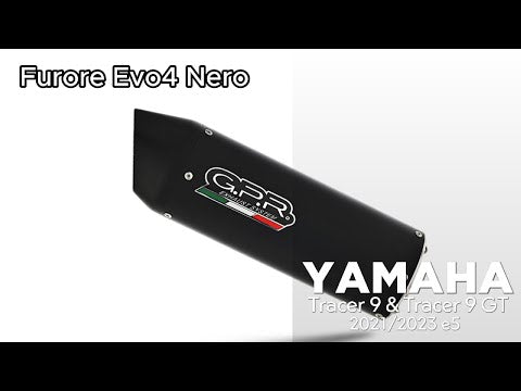 GPR-Exhaust---Furore-Evo4-Nero-Full-Line-for-Tracer-9-GT-from-2021-to-2024-dB-Killer-Catalyst