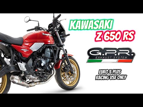GPR-Exhaust---M3-Black-Titanium-RACING-Full-Line-for-Z-650-RS-from-2024-to-2025-dB-Killer