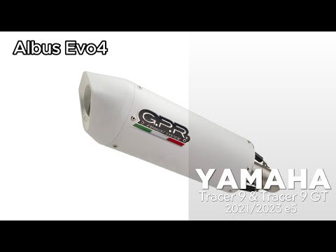 GPR-Exhaust---Albus-Evo4-Full-Line-for-Tracer-9-from-2021-to-2024-dB-Killer-Catalyst