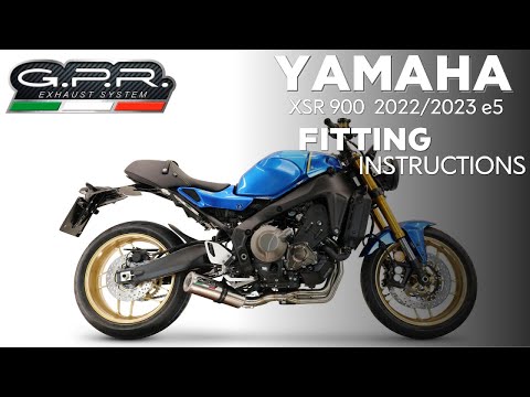 GPR-Exhaust---Furore-Nero-RACING-Full-Line-for-XSR900-from-2022-to-2024-dB-Killer