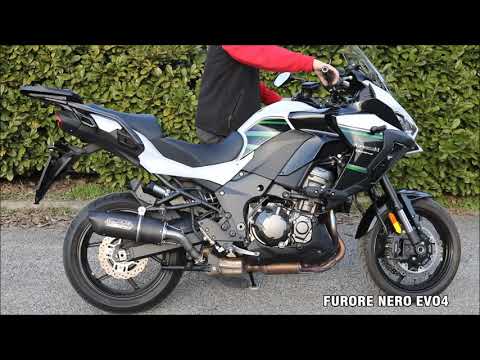 GPR-Exhaust---Dual-Poppy-Slip-on-for-Versys-1000-I.E.-from-2019-to-2020-dB-Killer-Link-Pipe