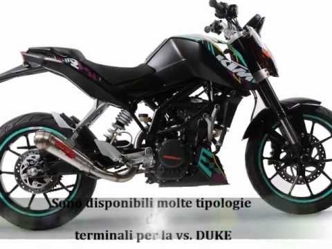 GPR-Exhaust---Furore-Nero-Slip-on-for-DUKE-125-from-2011-to-2016-dB-Killer-Link-Pipe-Catalyst